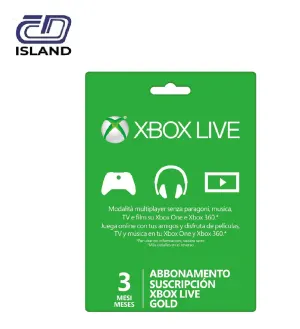 XBOX LIVE 3 M