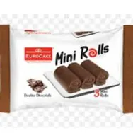 EUROCAKE MINI SWILL ROLL DOUBLE CHOCOLATE