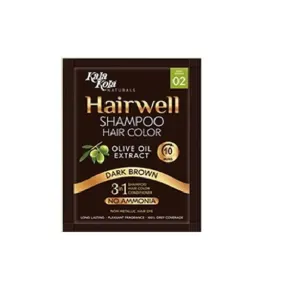 HAIR WELL COLOR D/BROWN