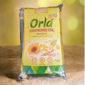 ORLA COOKING OIL 1L POUCH