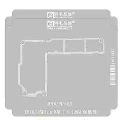 STENCIL PLATAFORMA INTERPOSER IPHONE X-17 SERIES 0,12MM AMAOE