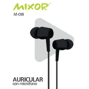 XAEA LETS AURICULARES CON MICROFONO M-018 L-018
