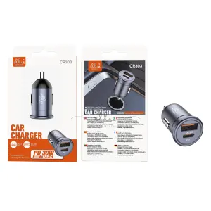 ELLIETECH CR303 CARGADOR MECHERO PD30W TIPO C-USB