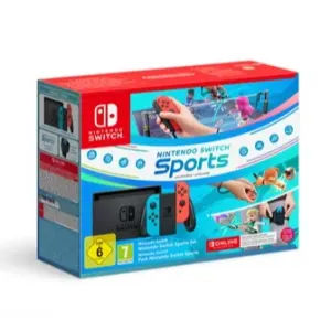 NINTENDO SWITCH 1.1 NEON + SW SPORTS+12 M