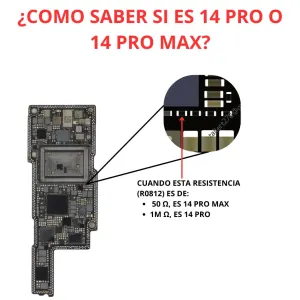 PLACA BASE CNC IPHONE 14 PRO/PRO MAX CORE