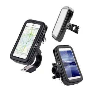 ELLIETECH SOPORTE IMPERMEABLE DE BICICLETA PARA MOVIL SP320
