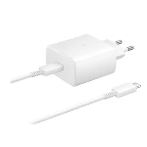 SAMSUNG CARGADOR 45W TIPO C - C BLANCO