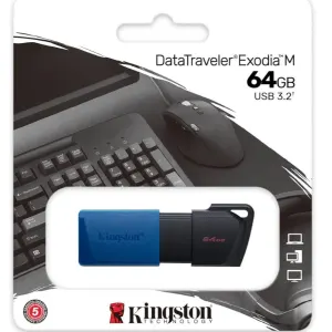 PENDRIVE  KINGSTON EXODIA 64GB 3.2