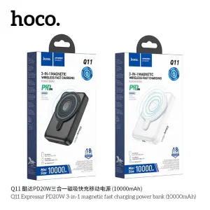 HOCO Q11 3 EN 1 MAGNETICO WIRELESS FAST CHARGING 10.000mAh