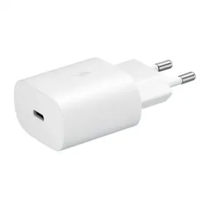 SAMSUNG CARGADOR 25W TIPO C BLANCO