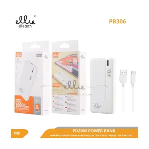 ELLITECH PB306 POWER BANK PD20W 10.000MAH