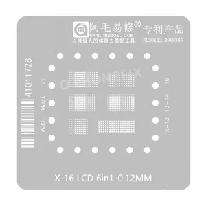 STENCIL DISPLAY IC IPHONE X TO 16 AMAOE