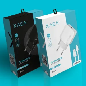 XAEA CARGADOR USB-C 27W X-010 NEGRO