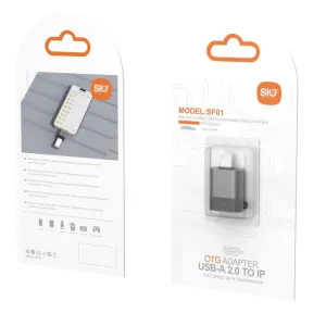 SIO SF01 ADAPTADOR USB-LIGHTNING MACHO