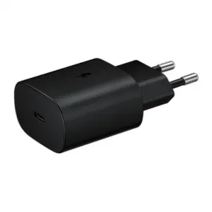 SAMSUNG CARGADOR 25W TIPO C NEGRO