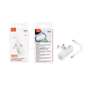 ELLITECH PB320 POWERBANK TYPE C 5000MAH DESMONTABLE