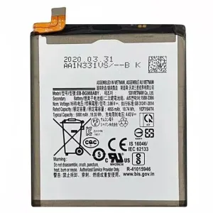 BATERIA SAMSUNG GALAXY S20 ULTRA  (EB-BG988ABY)