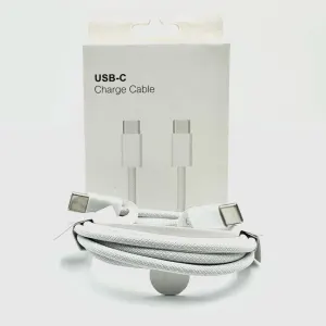 CHARGING CABLE USB-C 1M BLANCO