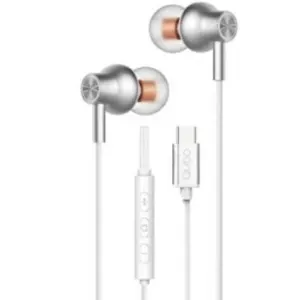 QUBO STERO HEADPHONES TYPE C SILVER