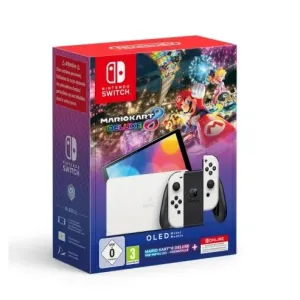 NINTENDO SWITCH  MARIOKART 8 DELUX OLED +12 M