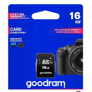 GOODRAM SD 2,0 16GB CLASS 10 100MB/S