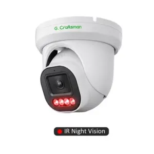 CÁMARA IP POE TURRET IR 5MP - GX-DFI-M5C