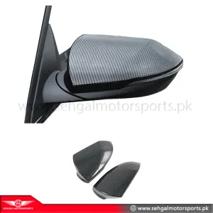 Hyundai Elantra Side Mirror Cover Carbon Fiber Model 2020-2021