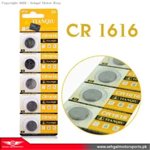 CR1616 3V Car Remote Cell/Battery