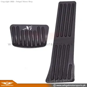 Changan oshan X7 Pedal Cover Black/silver/Blue Model 2022-2023