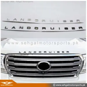 Land Cruiser Bonnet alphabets Medium