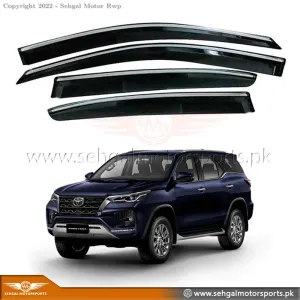 Toyota Fortuner Air press/Sunvisor TXR  With Chrome Model 2017-2021
