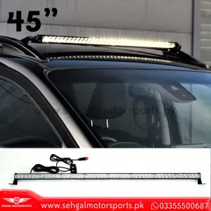 RL-8H 45 Inch HIGH POWER LED ROOF / DASHBORD LIGHT BAR FRONT WITH 13 MULTI FUNTION