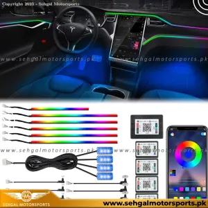 Rgb Ambient Lights Button Control.