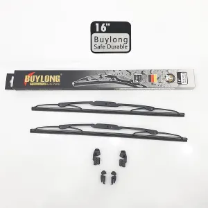 BuyLong Wiper Blade  406 Pair 16 Inch
