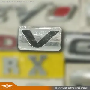 Revo Logo "V" (Chrome)