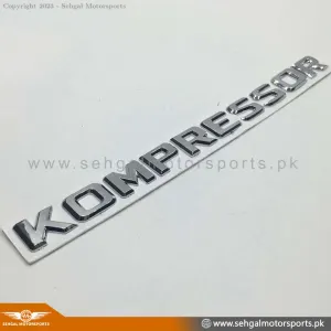 Mercedes "Kompressor" Monogram