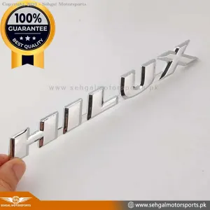 Revo Side/Trunk Monogram "HILUX" Chrome Genuine