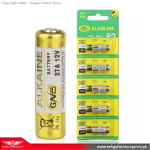 Car Remote Cell 27A Alkaline 12v