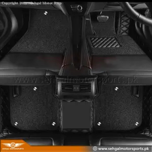 Chery Tiggo 4 Carpet Floor Mat Black/Gray(AM) Model 2022