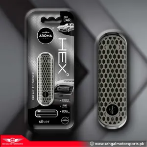 Aroma Hex Air Freshener Silver