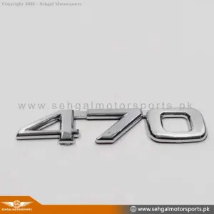Land Cruiser "470" alphabets