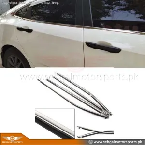 Toyota Corolla Weather Strip Chrome Model 2021