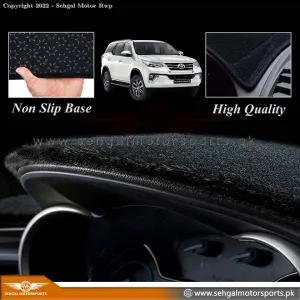 Toyota Fortuner Dashboard  Mat Fur Model 2017-2021