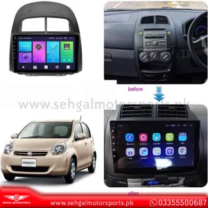 Toyota Passo Android panel Model 2005-2007