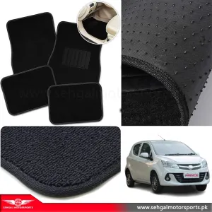 PRINCE PEARL Carpet 7D floor MAT Black with red Stitch Model 2021-2022