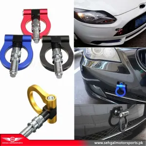 Universal Car / Jeep Tow Hook Metal Blue