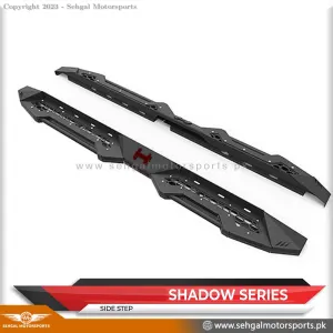 Toyota Hilux Revo Side Steps HAMER Shadow Series Model 2017-2023