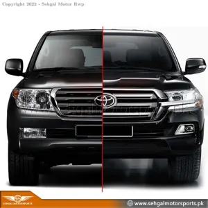 Toyota land Cruiser faceUplift With Body kit Model 2016-2020