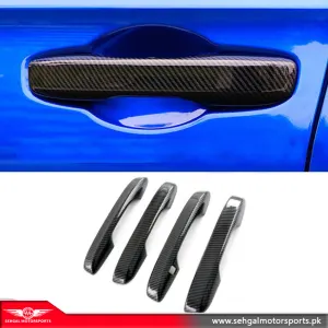 Honda Civic Door Handle Cover Carbon Fiber Model 2022-2023
