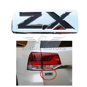 Toyota Land Cruiser ZX Monogram Logo Emblem Original- Each